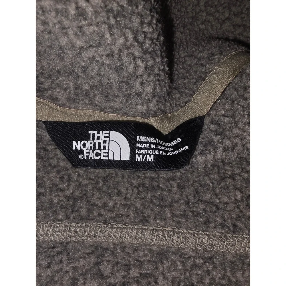 The North Face Mens Gordon Lyons 1/4 Zip Fleece Pullover Taupe Heather Medium